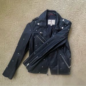 Leather biker jacket from Wilson
